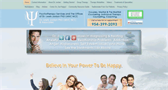 Desktop Screenshot of jordantherapy.com